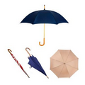 46" Golf Wooden Stick Umbrella